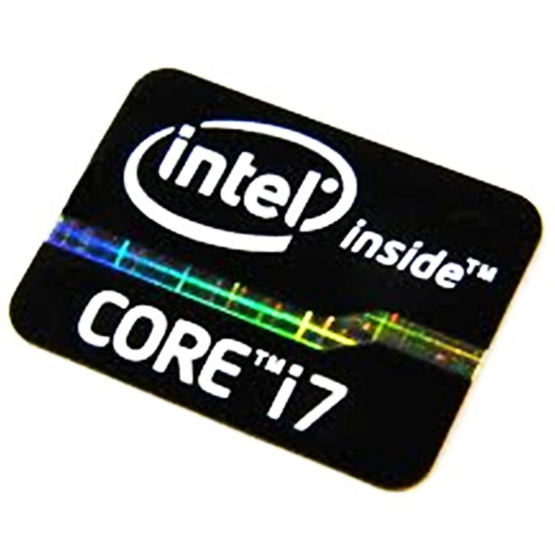 Intel Core I7 Inside Sticker Badge 4th Generation Laptop Black Logo 21mm X 16mm Ebay 8880