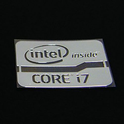 Intel Core I7 Inside Sticker Badge 4th Gen Laptop Silver Metal Logo 21mm X 16mm Ebay 3683