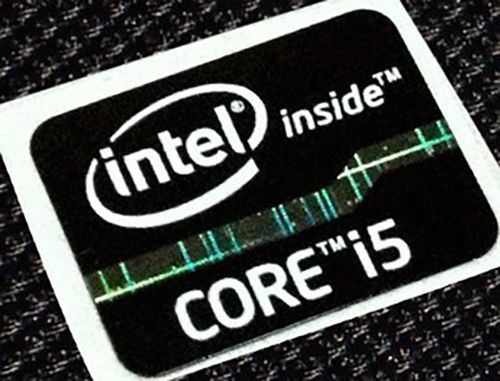 Intel Core I5 Dentro De La Etiqueta Engomada Placa 4th Generación Negro Ordenador Portátil Con 5598