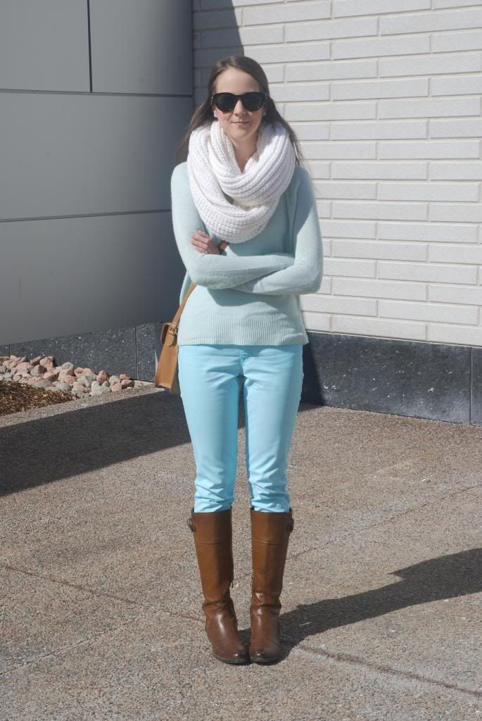 Spring 2014 Trends, Mint Sprint, Mint Green, Outfits, Trends Gap, Banana Republic, Biscuit General, Forever 21, cross-body purse, smart set, polette eyewear