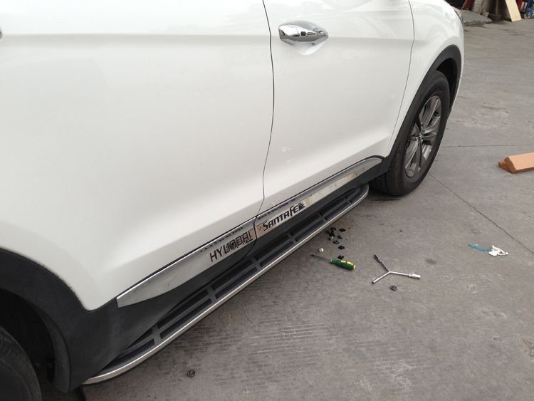 Chrome Body door Side Molding trim for Hyundai Santa fe Santafe 2013