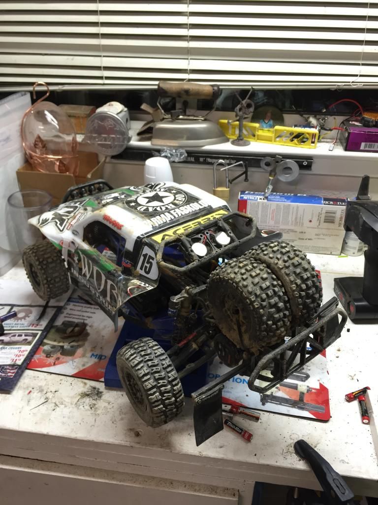 traxxas slash jato arm conversion