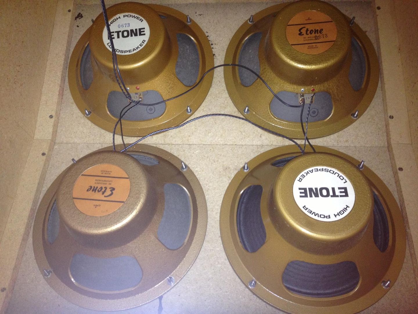 vintage etone speakers