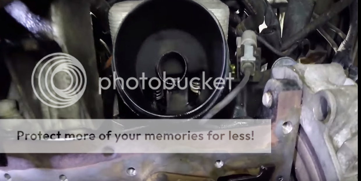 Valves on Oil Filter Bracket/Housing