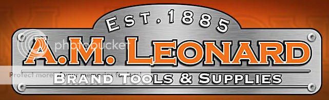 AM Leonard 9" Leather Pruner Pistol Style Sheath Case w/ Snap #SCB9