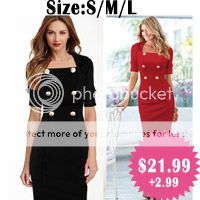 Womens Pinup Cut Out Back Fitted Bodycon Party Cocktail Sheath Pencil ...